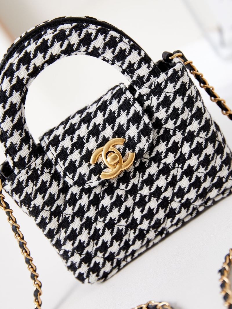 Ch**el top handle bags